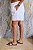 Shorts Stella Tricoline Branco - Imagem 3