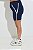 Bermuda Fitness Plus Size Dark Night Com Friso Off - Imagem 2