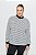 Blusa Cecilia Manga Longa Tricot Listrado - Imagem 1