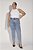 Calça Cigarrete Jeans Destroyed Plus Size Tiane - Imagem 1
