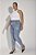 Calça Cigarrete Jeans Destroyed Plus Size Tiane - Imagem 5