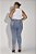 Calça Cigarrete Jeans Destroyed Plus Size Tiane - Imagem 8