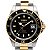Relógio Masculino Invicta Pro Diver Automático Bicolor Dourado Mostrador Preto 8927OB - Imagem 4