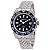 Relógio Masculino Mathey-Tissot Mathy Vintage GMT Mostrador Preto e Bisel Batman - Imagem 1