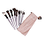 Kit com 13 pincéis para maquiagem. - Imagem 1