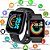 Relogio inteligente Smart Watch Unisexx Smartwatch D20 relógio Android ios Prova Agua Colocar Foto na Tela - Imagem 8