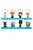 Mini Figuras Domez Frozen - Imagem 1
