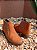 REF 409 BOTINA FEMININA NOBUCK FERRUGEM SOLADO BELA PALMA - Imagem 3