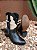 BOTA FEMININA PRETA OFF WHIT CAPELLI - Imagem 2