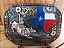 FIVELA BULL RIDER TEXAS (Grafite Envelhecido/Ouro) BRETES - Imagem 1