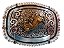 FIVELA BULL RIDER VALENTE (Prata/Ouro) BRETES - Imagem 2