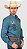 CAMISA MASCULINA M/L BORDADA LNR RADADE - Imagem 3