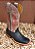 BOTA MASCULINA CABECA DE BOI COURO BLACK GOYAZES - Imagem 1