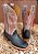 BOTA MASCULINA CABECA DE BOI COURO BLACK GOYAZES - Imagem 3