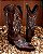 BOTA FEMININA DALLAS CAFE / GLITER PRATA GUTIERRE - Imagem 3