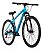 Bicicleta MTB Aro 29 GTI azul 21 velocidades - Imagem 2