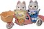 Conjunto Bicicleta Dupla - Irmã e Irmão Huskies - Sylvanian Families - 5637 - Imagem 1