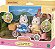 Conjunto Bicicleta Dupla - Irmã e Irmão Huskies - Sylvanian Families - 5637 - Imagem 2