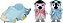 Carrinho de Brincar dos Bebês Pinguins - Sylvanian Families - 5695 - Imagem 3