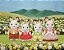 Família dos Coelhos Chocolate - Sylvanian Families - 5655 - Imagem 3