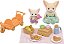 Conjunto Piquenique Ensolarado - Irmã e Bebê Raposas-do-deserto - Sylvanian Families - 5698 - Imagem 2