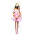 Boneca Barbie Deluxe Style Loira Com Vestido Rosa e Laço - Imagem 3