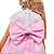 Boneca Barbie Deluxe Style Loira Com Vestido Rosa e Laço - Imagem 5