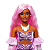 Boneca Barbie Deluxe Style Barbiecore com Vestido Rosa Brilhante - Imagem 3