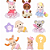 Bebê Surpresa Cabelos Divertidos Fun Hair - Sylvanian Families Blind Bag - Imagem 2