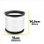 Filtro Permanente de Polipropileno para Aspirador GT200 GT300 A10S A20S T3002 H103 65701001I A07657601 Original Electro - Imagem 6