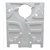 Tampa do Evaporador para Refrigerador DF42 DW42X DFN42 Electrolux Original 67401412 - Imagem 1