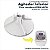 Agitador Inferior Branco para Lavadora de Roupas com Cesto Plástico LPR16 LAP16 Electrolux Original - A06897301 - Imagem 2