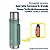 Garrafa Térmica 1L Verde Sense To Go Antivazamento Electrolux Original - A25184101 / GTAEL21 - Imagem 3