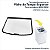 Vidro da Tampa Sueli Low P59 para Lavadora LED13 LED14 Electrolux Original - A19959301 - Imagem 1