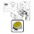 Motor Prato Giratório Forno Microondas MEF41 MEG41 220V 64502169 Electrolux Original - Imagem 7