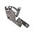 Dobradiça Esquerda Completa Para Lava Louças LL08S LL08B Electrolux Original A08908901 672001300080 - Imagem 1