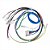 Rede Elétrica Inferior Para Lavadora De Roupas Electrolux Original LBU16 LBU15 - 64502817 - Imagem 1