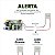 Célula Peltier Para Purificador De Água Electrolux Original PE12B PE12A PE12V PE12G A12444201 Electrolux Original - Imagem 4