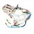 Rede Elétrica Superior Para Lavadora De Roupas Electrolux Original LAC13 - A06565301 - Imagem 1