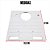 Tampa Traseira do Evaporador para Refrigerador Electrolux Original DF35A DF34A DF35X - 67496171 - Imagem 3