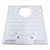 Tampa Traseira do Evaporador para Refrigerador Electrolux DF35A DF34A DF35X - 67496171 - Imagem 1