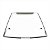 Tampa De Vidro Cilíndrico Para Fogão 4 Bocas Electrolux Original - 70001371 - Imagem 1