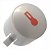 Tecla Água Quente Lavadora De Roupas Electrolux Original LP12Q LM13Q - 67402668 - Imagem 1