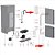 Suporte Puxador Superior Para Refrigerador DB53 DB53X DB52 DB52X Electrolux Original 67404028 - Imagem 4