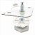Suporte Pé Nivelador para Lava-Seca Lse11 Lse12 Lsi09 Electrolux Original - 17703600 - Imagem 2