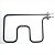 Resistência para Grill Micro-ondas MEC41 Electrolux Original 110V  01700046 / A08355001 - Imagem 1