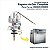 Registro De Gás Para Forno Og8dx Electrolux Original 291601100033 A08745701X - Imagem 1