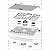 Base Do Queimador Auxiliar Para Fogão Electrolux Original - 60016962 - Imagem 4