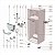 Auto Close Door para Refrigerador DF45X DW45X FRT456DPX DC49X Electrolux Original 67492115 - Imagem 3