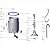 Suspensão com Mola Branca para Lavadora de Roupas Electrolux Original A02139001 A02139020 - Imagem 4